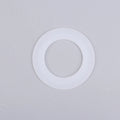 Waterproof Gasket Toilet Tank Part Flush Valve Rubber Seal Siamp Zpaxo Transparent