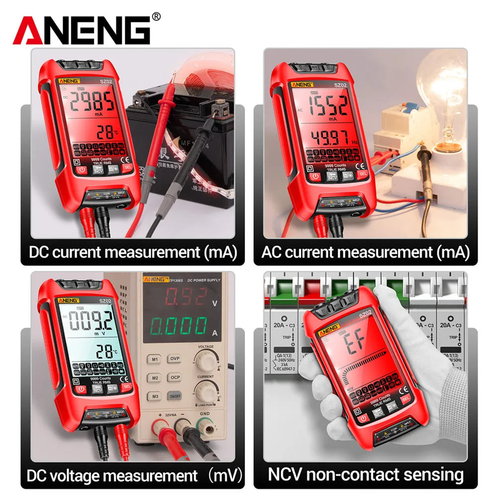ANENG SZ01 SZ02 Range Multimetres Tools Diode Tester Professional