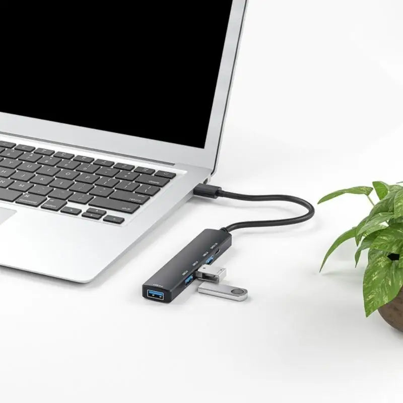 652F Portable USB 5 USB3 0 USB2 Port Hubs Efficient Device Zpaxo