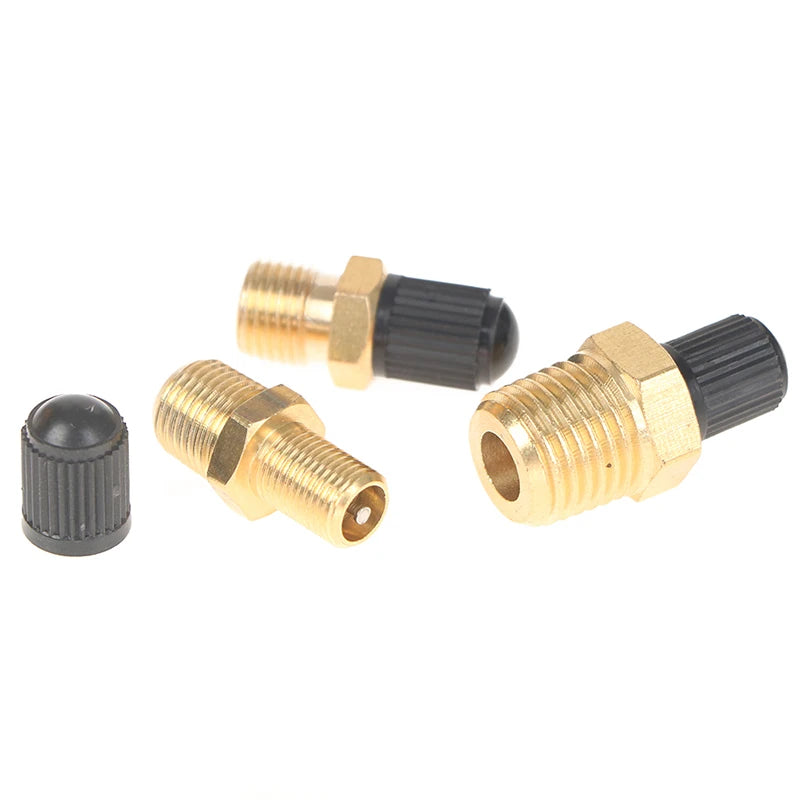1/4" NPT Nickel Plated Brass Air Compressor Tank Fill Valve