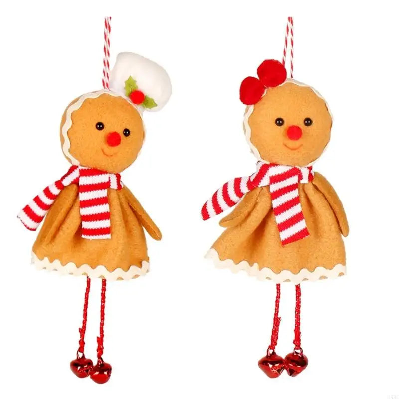 Christmas Tree Doll Hanging Decorations Fabric Biscuit Men Ornament