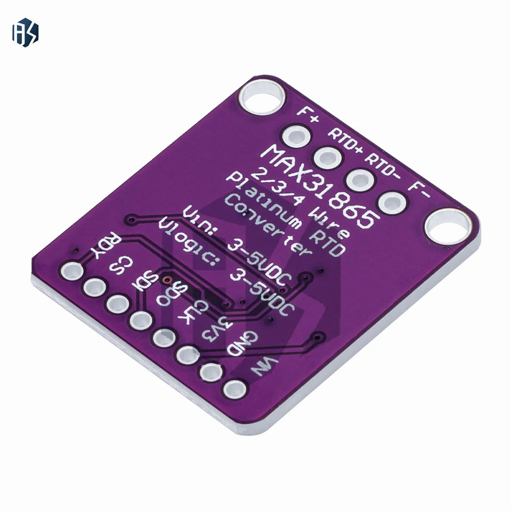 3 3v 5v MAX31865 Platinum Resistance Temperature Detector Module RTD Zpaxo