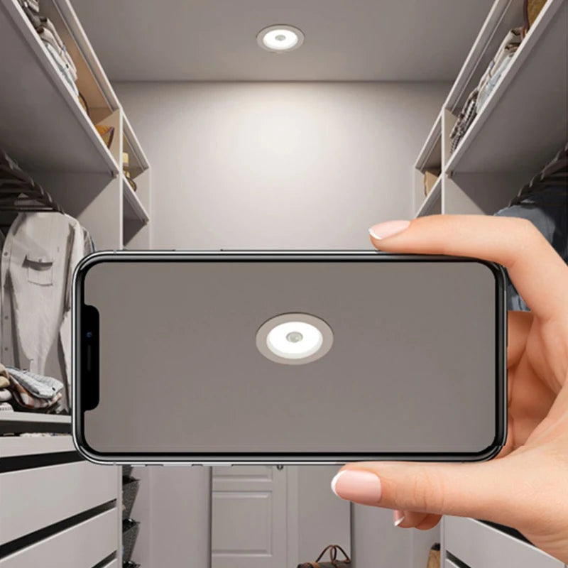 Human Body Motion Sensor Spot LED Downlight Lamparas 220V Ceiling Zpaxo