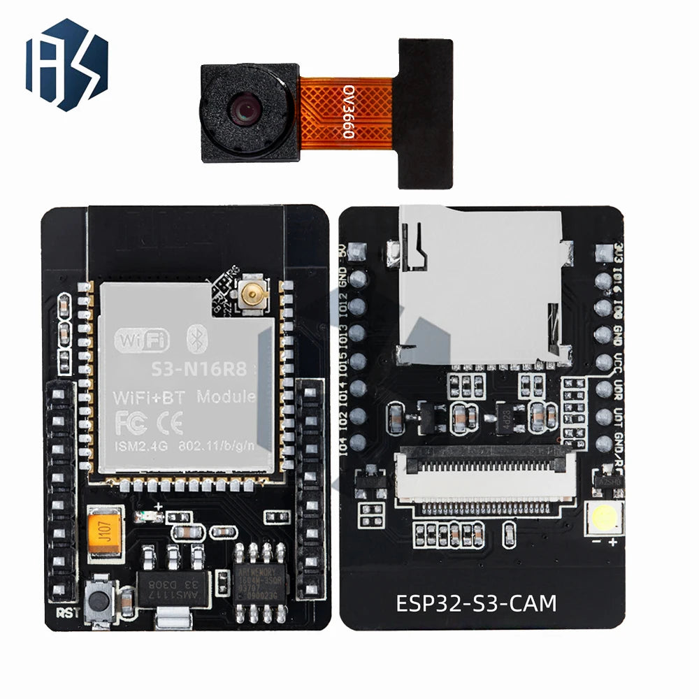 High-Performance ESP32-S3-N16R8 CAM Development Board – WiFi Bluetooth with OV2640/OV3660 Camera for IoT DIY Zpaxo