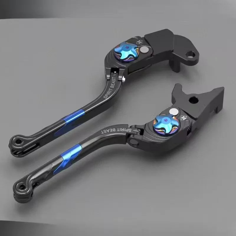 Folding Adjustable Motorcycle Brake & Clutch Lever – Bull Horn CNC