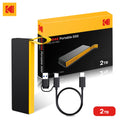 KODAK X106 SSD 1TB External Drive Hard 2TB USB3 1 Portable 256B 512GB Zpaxo PSSD 2TB