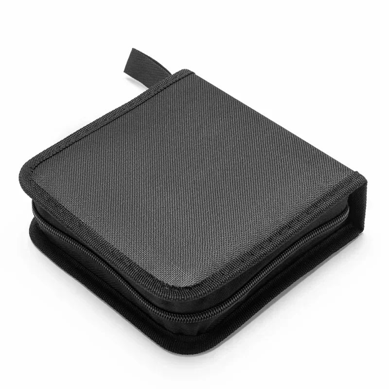1Pc 40Tablets CD DVD Discs Oxford Handbags Storage Case CD/DVD Case CD Case Storage DVD Organizer Case DVD Booklet Holder Zpaxo