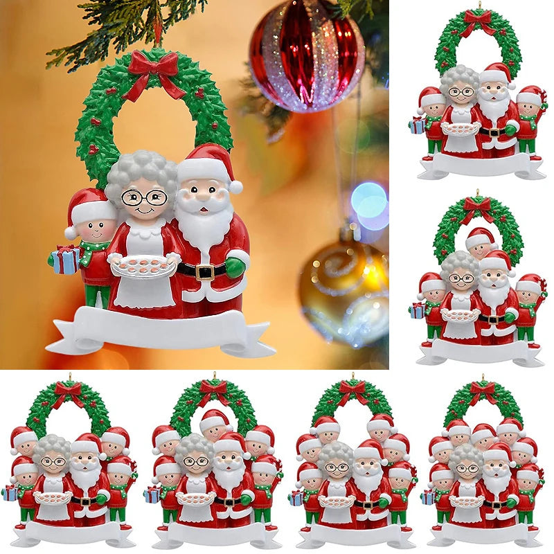 Personalized Family Christmas Ornaments DIY Personal Tree Hanging