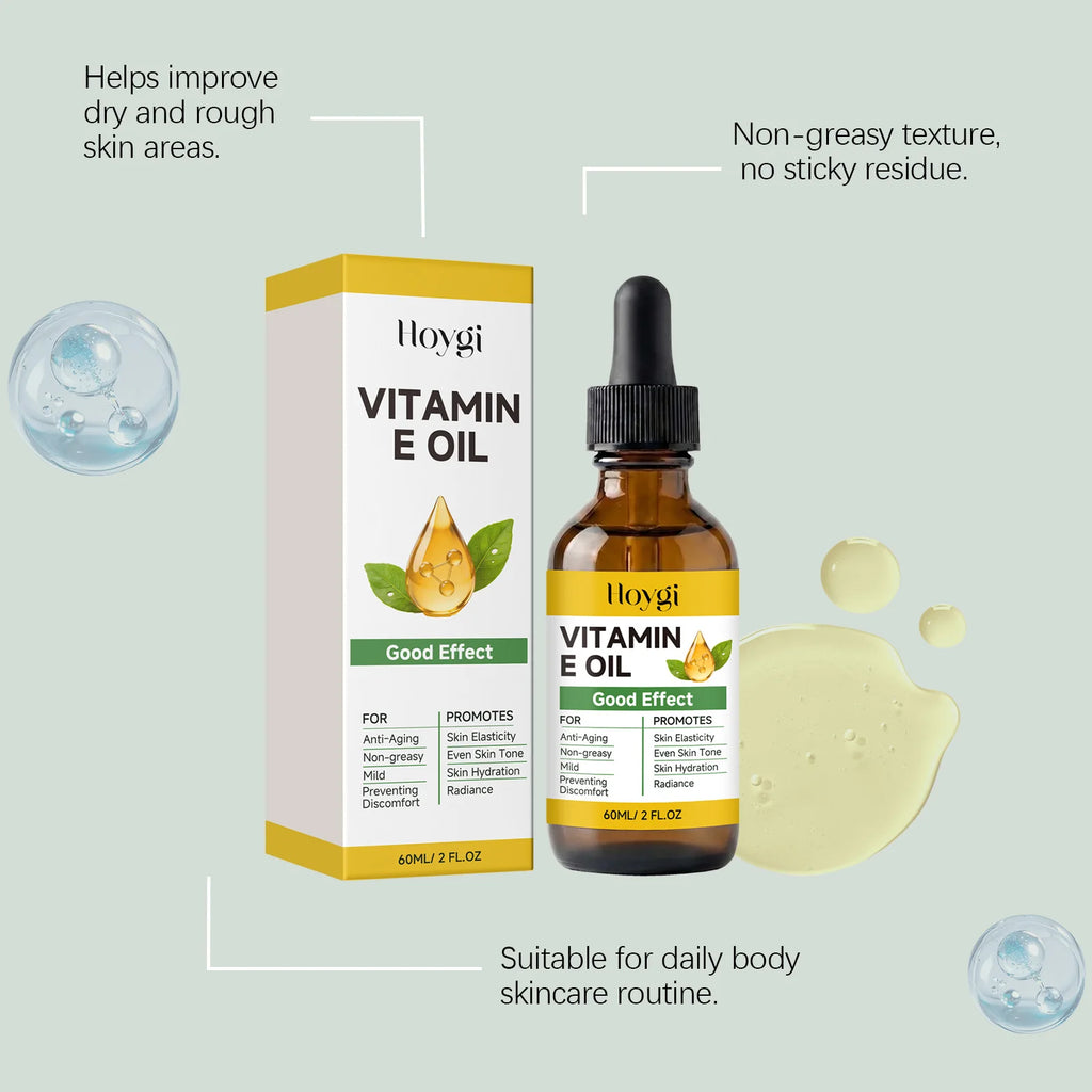 Hoygi Vitamin E Oil for Face, Body, Hair & Nails – 60ml Vitamin E Skin Oil Zpaxo