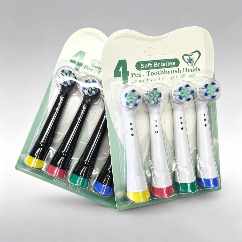 Electric Toothbrush Heads Replacement Compatible Oral-b Io Series 2 3 Zpaxo