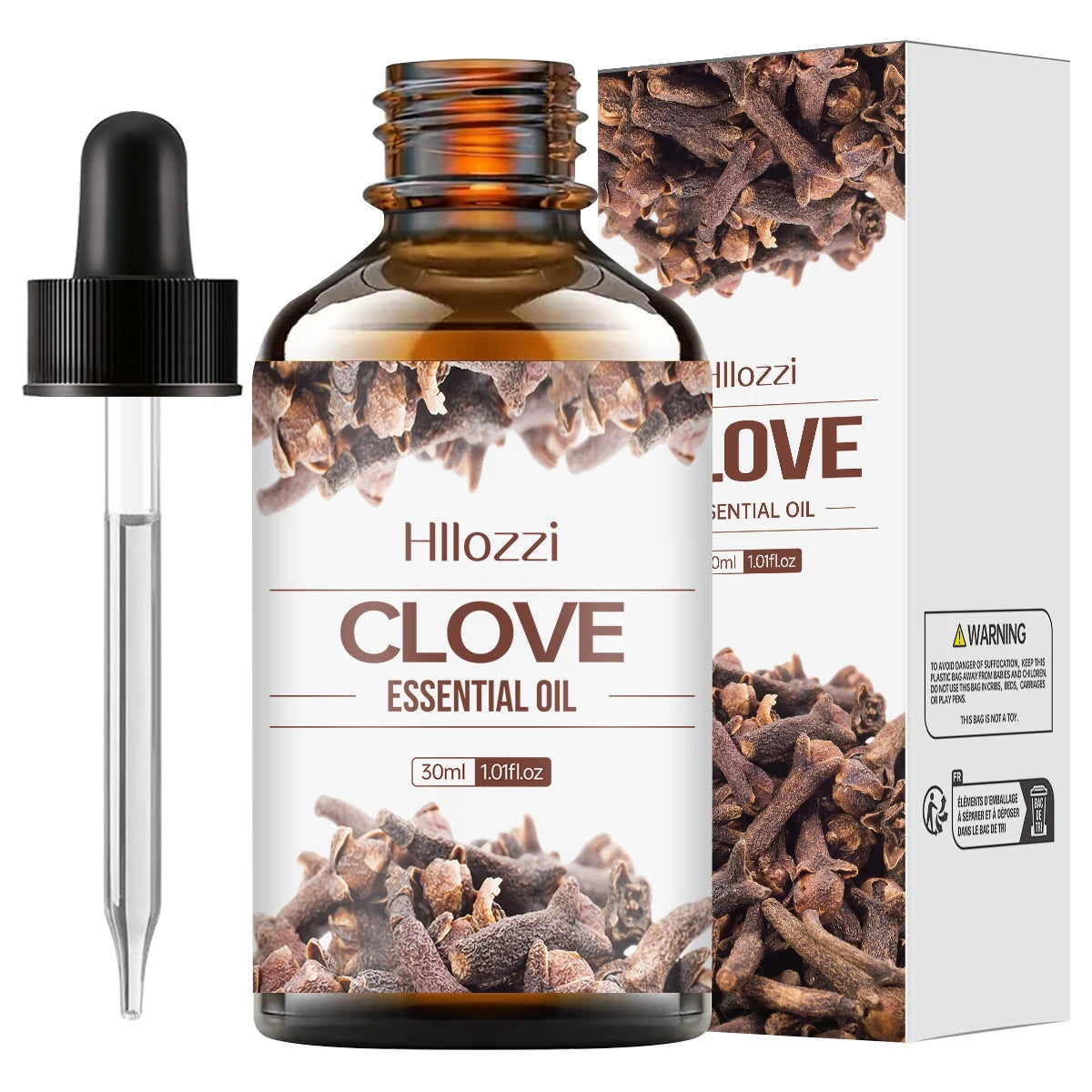 30ml clove essential oil non-greasy long-lasting fragrance aromatherapy diffuser humidifier massage soap DIY production Zpaxo CLOVE 30ml