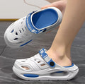 Orthopedic Slippers with Arch Support Anti Slip Soft Sole Summer Cool Hole Shoes Thick Bottom Breathable Walking Sandals Zpaxo As shown 42-43