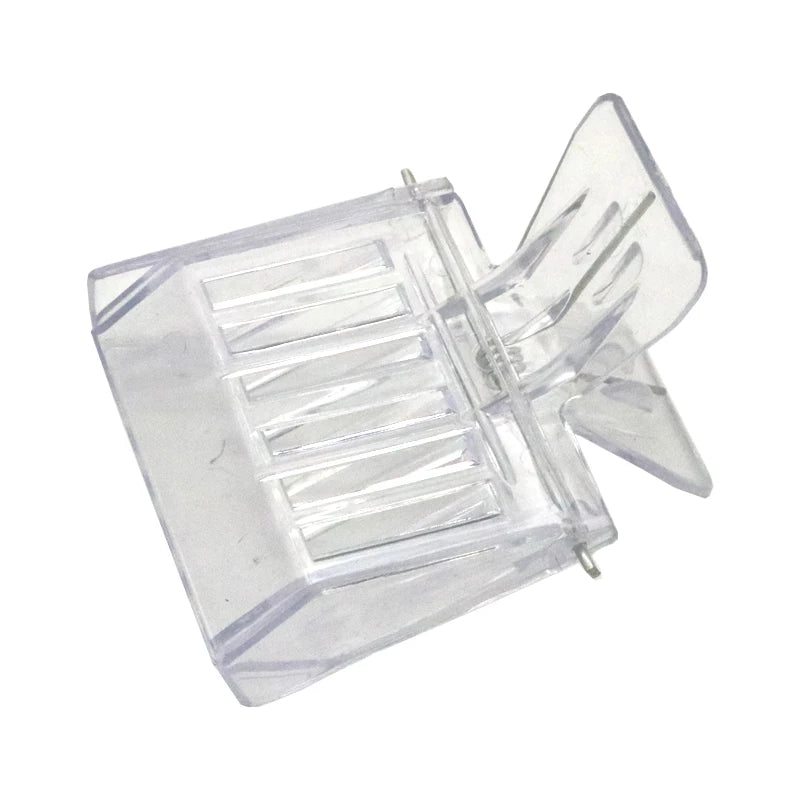 Durable Plastic Clear Beekeeping Clip Queen Bee Cage No-hurt