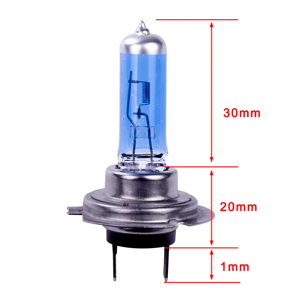 Car Fog Light H7 Halogen Bulbs Led Bulbs Car Accessories 100W Super Bright Car Headlight Bulbs Auto Parking Lamp Xenon Headlamp Zpaxo