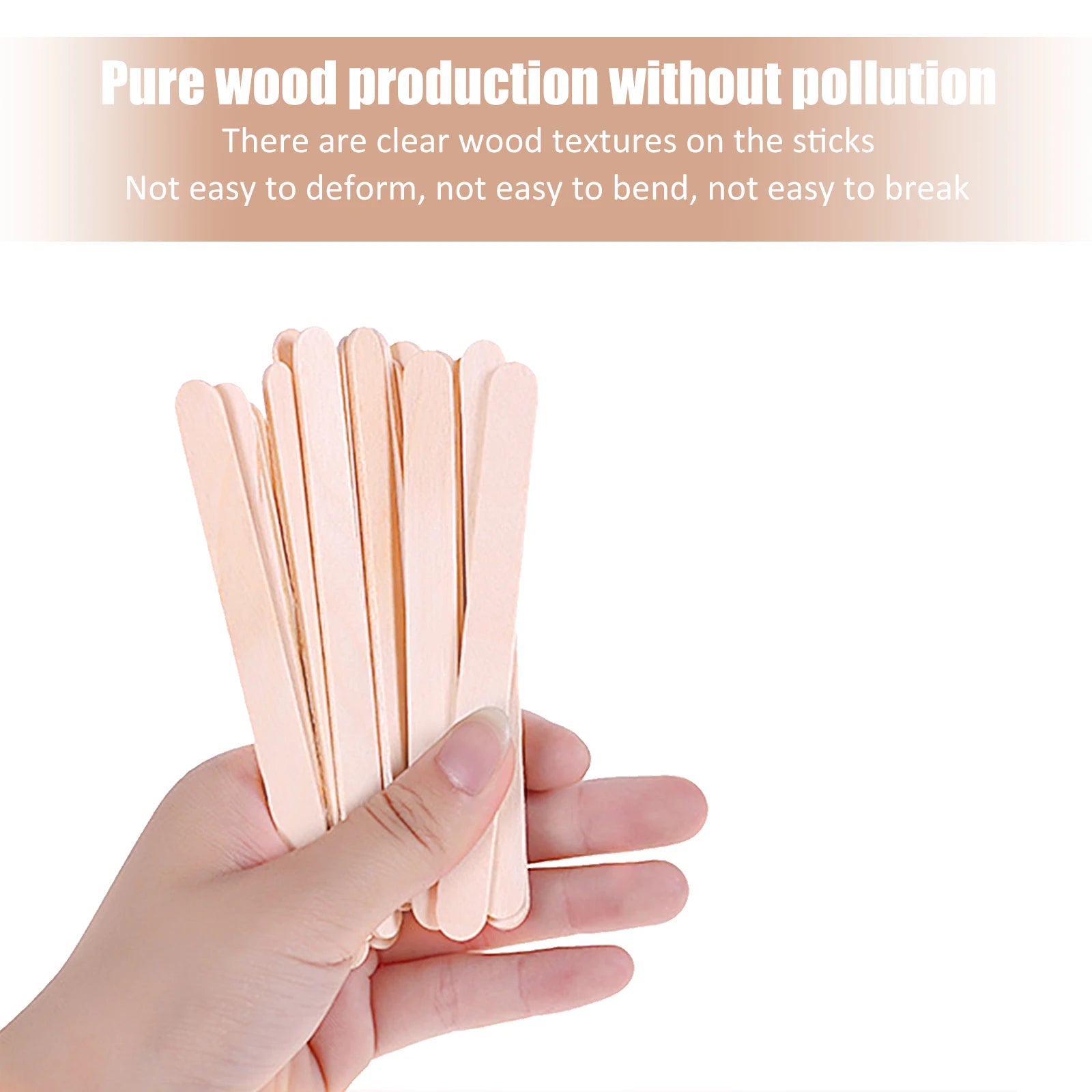 DIY Wooden Sticks 50/100/150pc – Miniature & Craft Projects