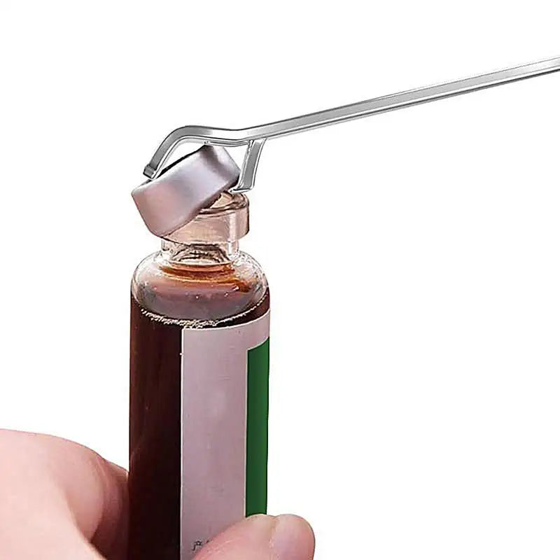 Mini Bottle Opener Multifunctional Mini Bottle Cap Remover Mini Bottle Cap Opening Tool Stainless Steel Beer Bottle Can Jar Lid Zpaxo