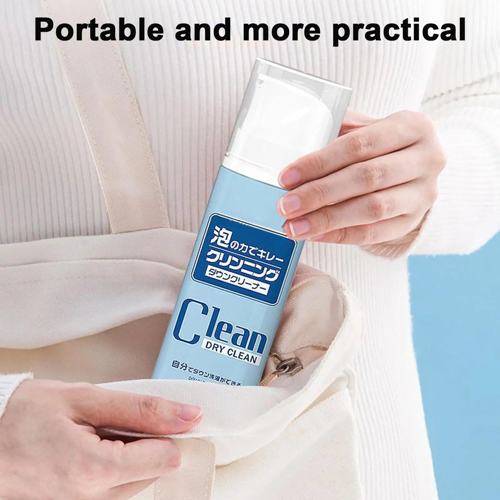 Advanced Dry Cleaning Spray Fabric Stain Remover Foam Upholstery