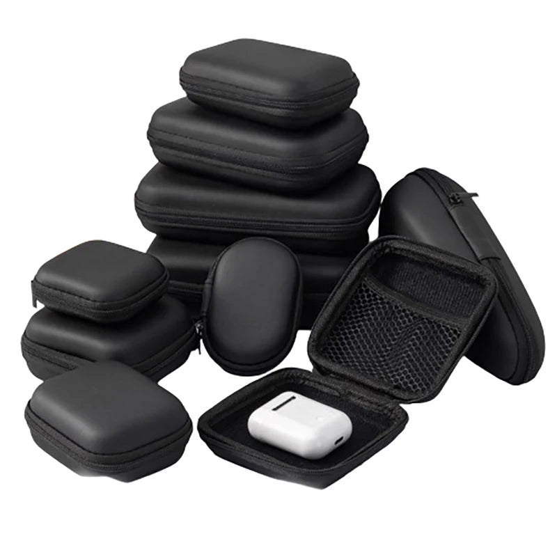 Portable Mini 3C Hard Shell Digital Gadgets Storage Bag Artificial Zpaxo