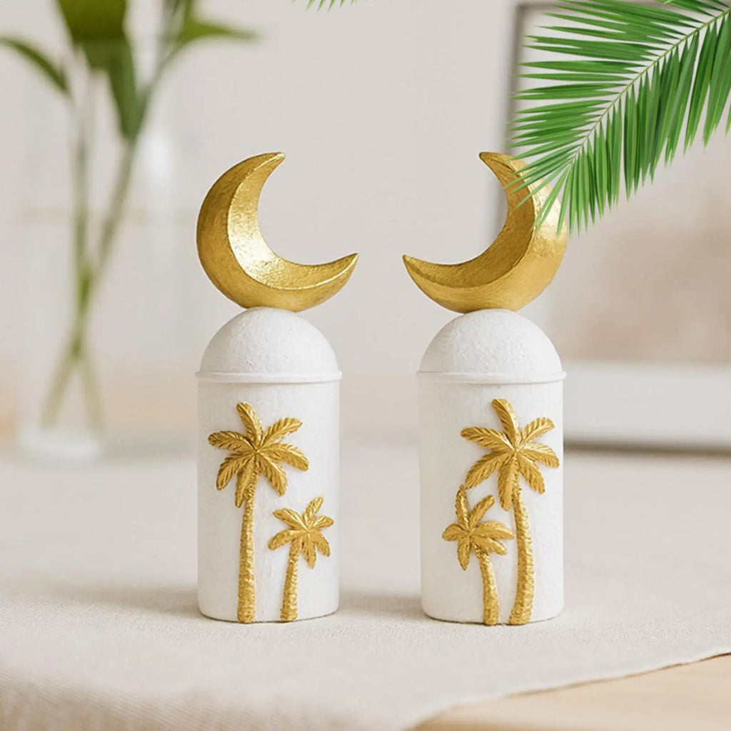 Castles Statue Resin Decorative Middle Eastern Decoration Moon