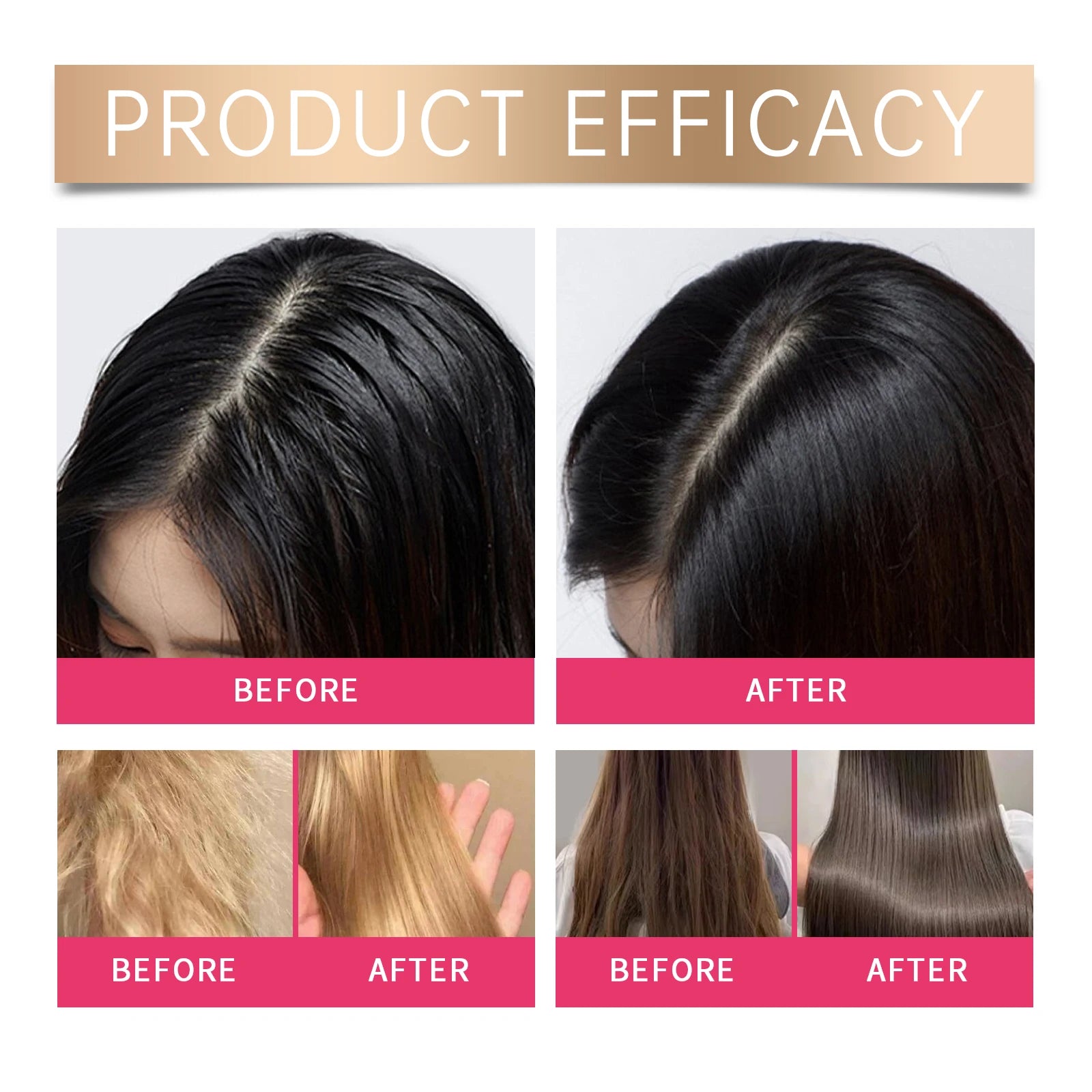 EELHOE Leave-In Mousse Shampoo Convenient Deeply Nourish Hair Unique Fresh Aroma Remove Odor Make Your Hair Fluffy Plump 100ml Zpaxo