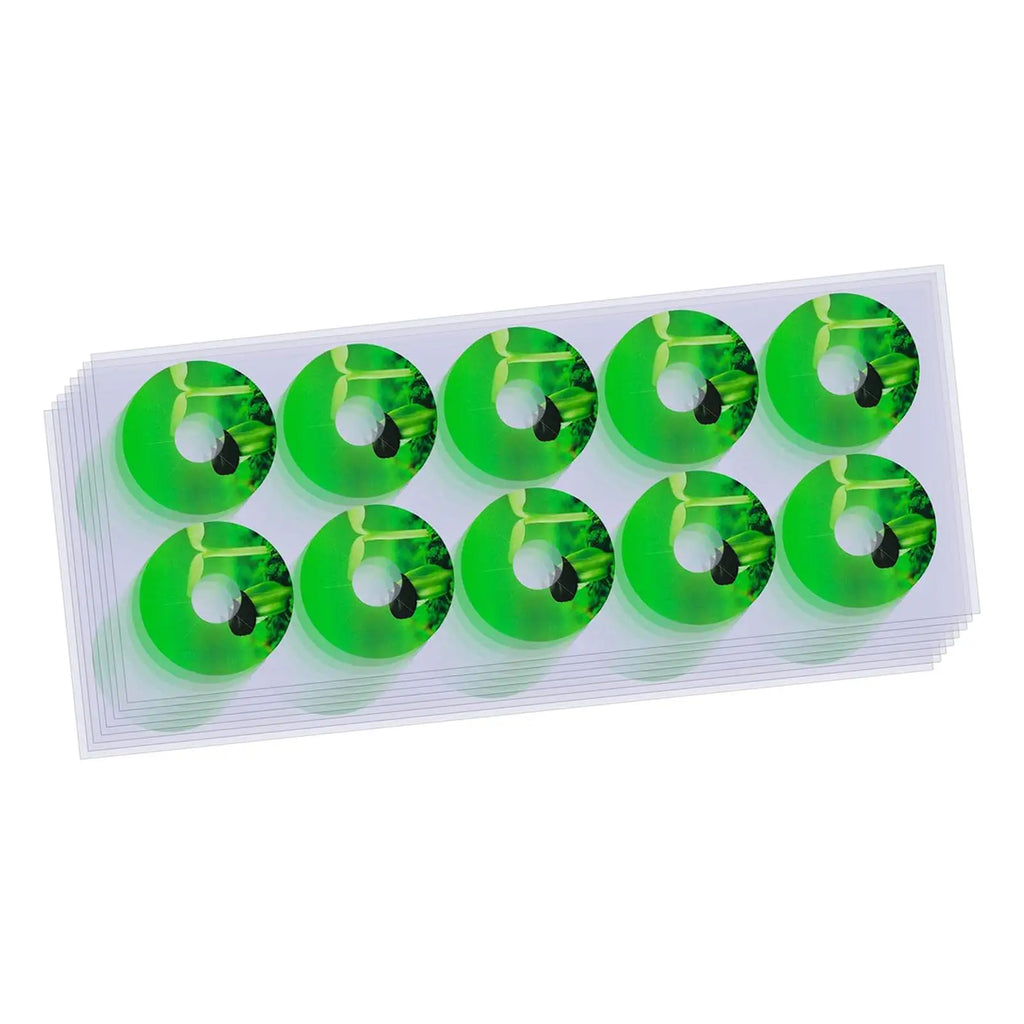 Plant Grow Stickers Waterproof Seed Pot Labels Reusable PVC Marking Tag for Hydroponic Herb Garden Zpaxo