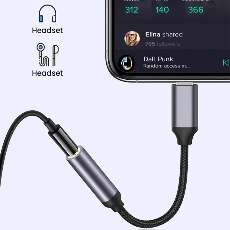 Lightning Headphone Adapter 3 Jack IPhone 14 13 12 11 Max XS XR X AUX