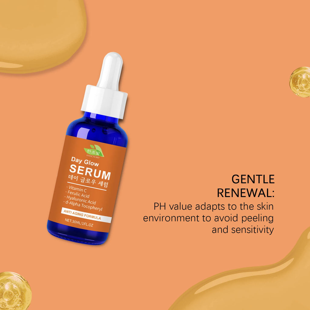 Vitamin C & Hyaluronic Acid Serum – Brighten & Hydrate Skin Face Serum Zpaxo