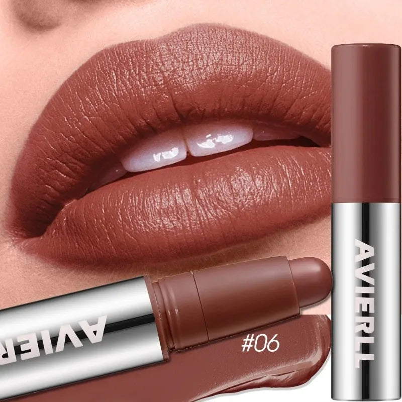 Smooth Matte Lipstick Waterproof Long-lasting Moisturizing Easy Apply