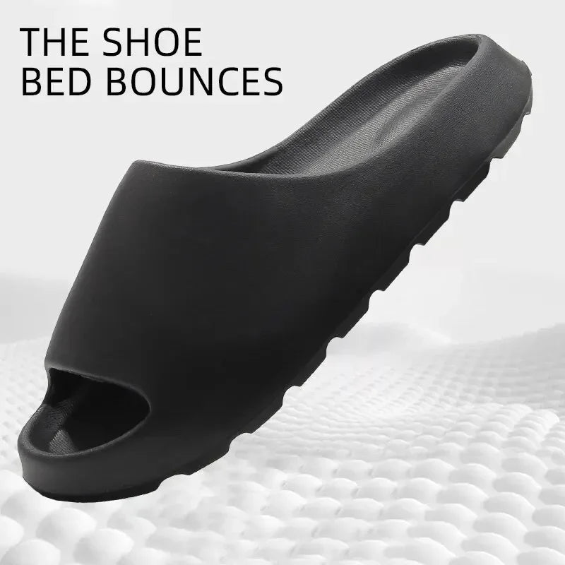 Summer Coconut Slippers Feel Like Stepping Shit Thick-soled Sandals
