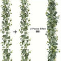 Artificial Eucalyptus Vine Leaves Garland Faux Plant Spring Vines