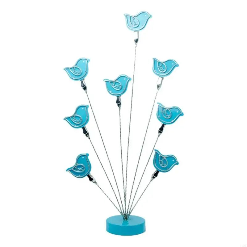 Bird Metal Card Clip Holder Desk Photo Display Stand Note Memos