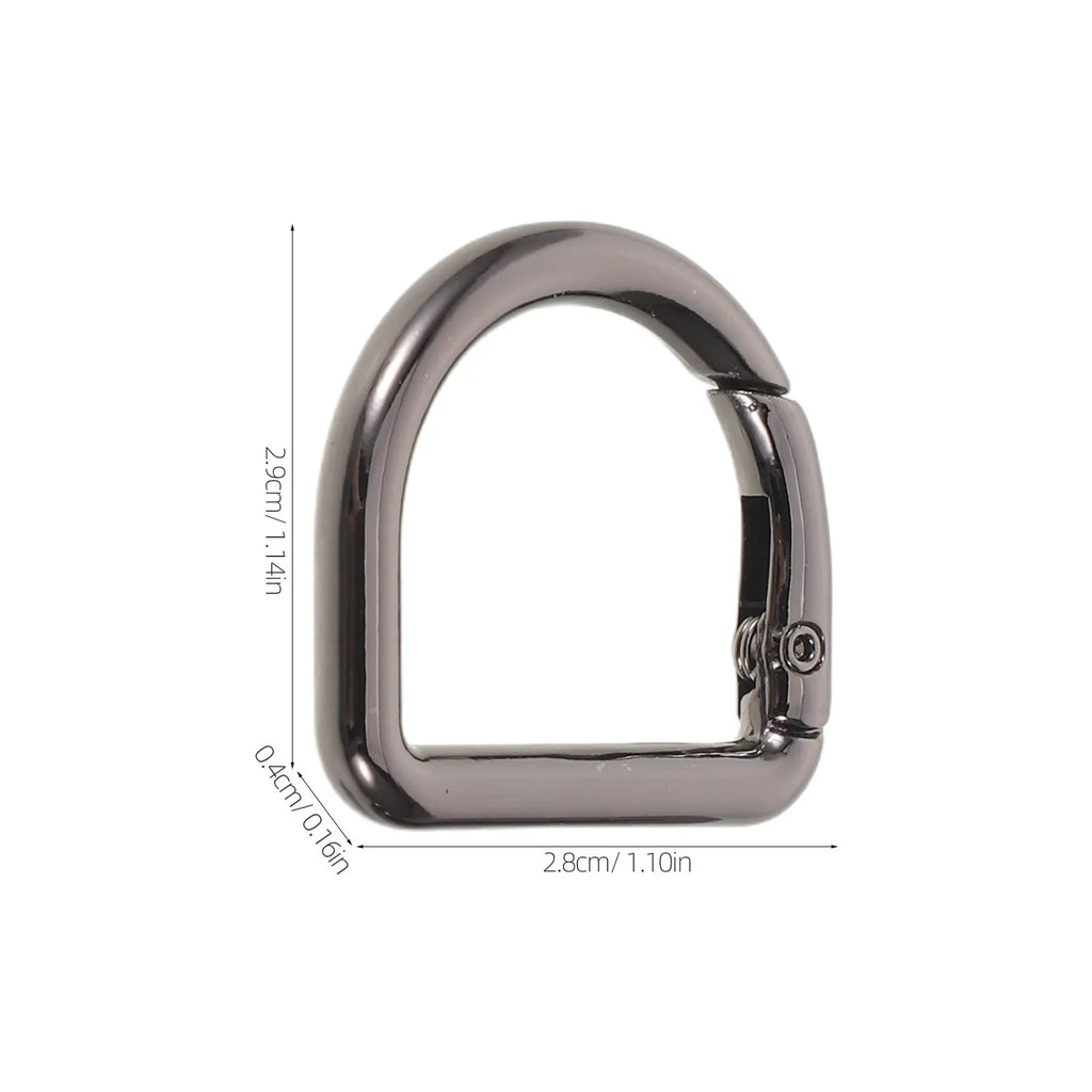 D Ring Spring Buckle Backpack Clip Key Hooks Buckles Backpacks