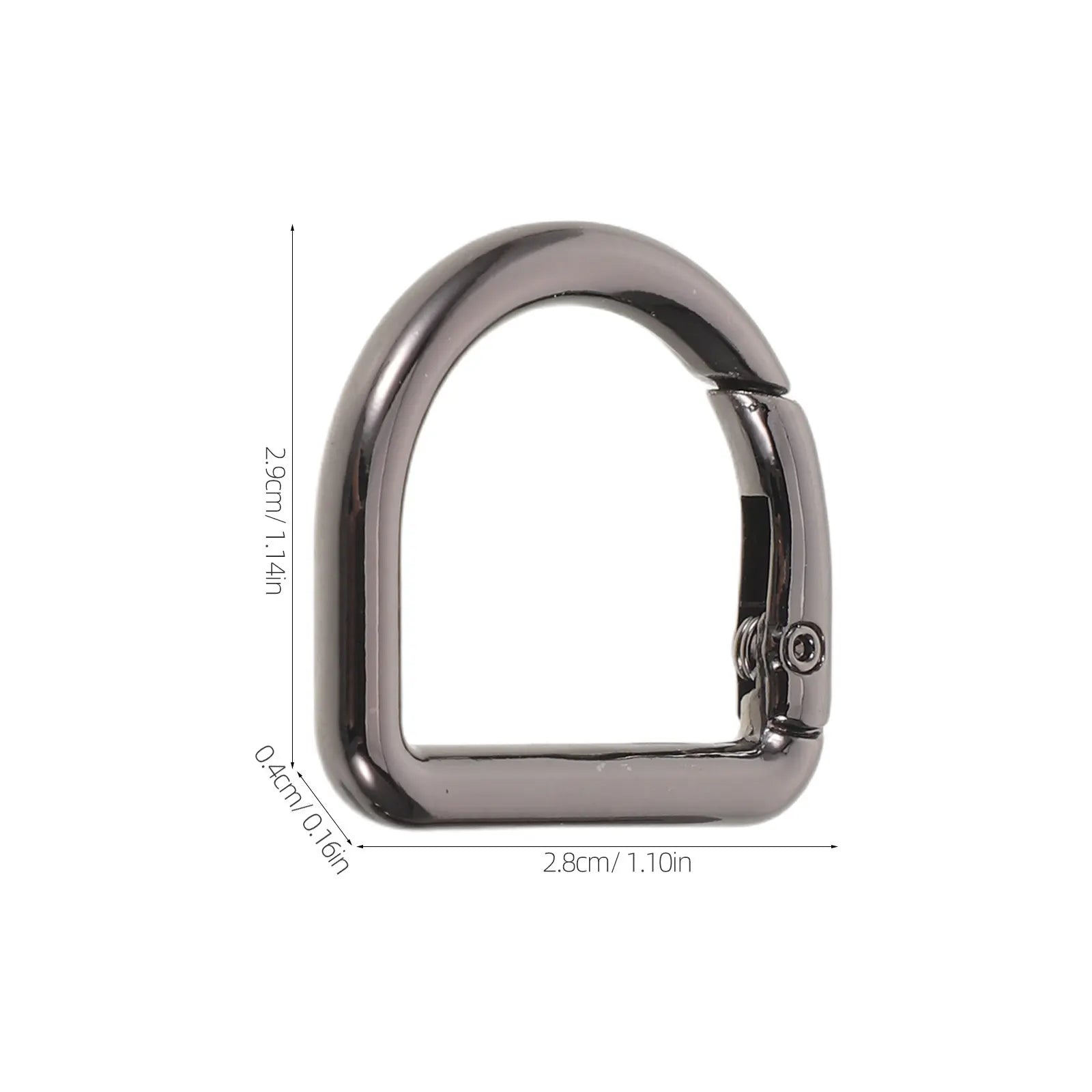 D Ring Spring Buckle Backpack Clip Key Hooks Buckles Backpacks