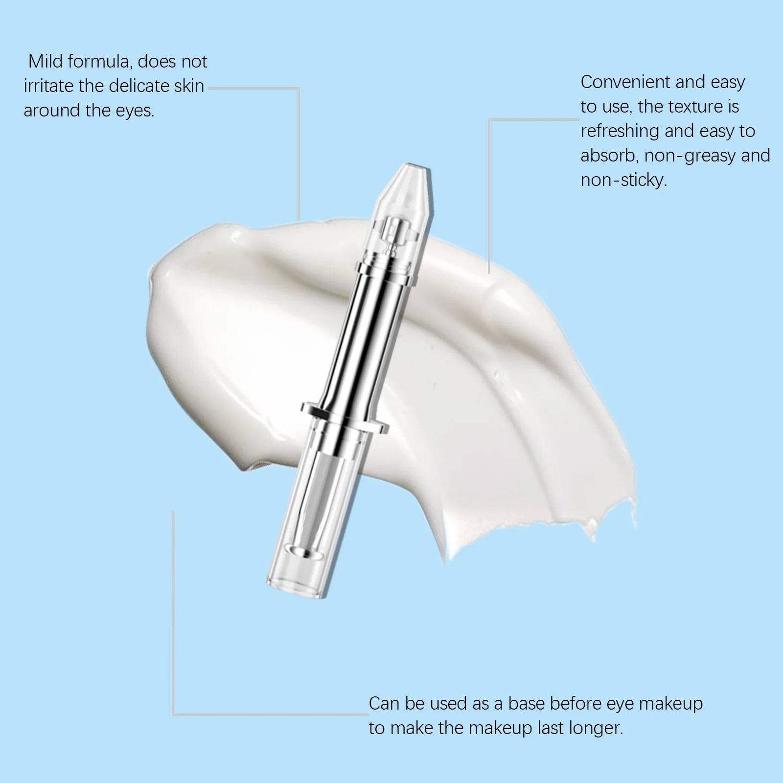 Moisturizing Eye Serum Anti Puffiness Reduce Fine Line Bags Zpaxo