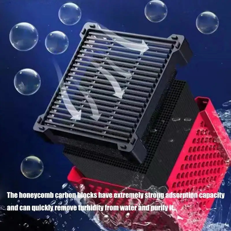 Aquariums Absorbent Carbon Fish Tanks Filter Rapid Water Purifiying
