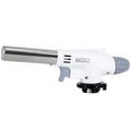 Culinary Professional Kitchen Butane Torch Flame Gun Blowtorch Cooking Soldering Butane AutoIgnition gas-Burner Lighter Heating Zpaxo WHITE