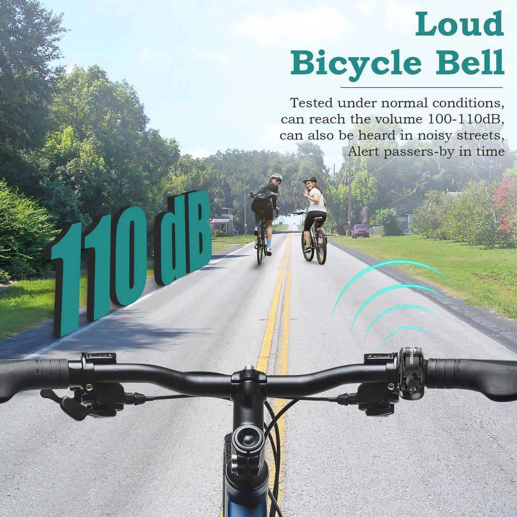 NEW Bicycle Bell Ring Stainless MTB Cycling Horn Bike Bell Handlebar Crisp Sound Horn For Bicycle Safety Bike Accessories 2024 Zpaxo