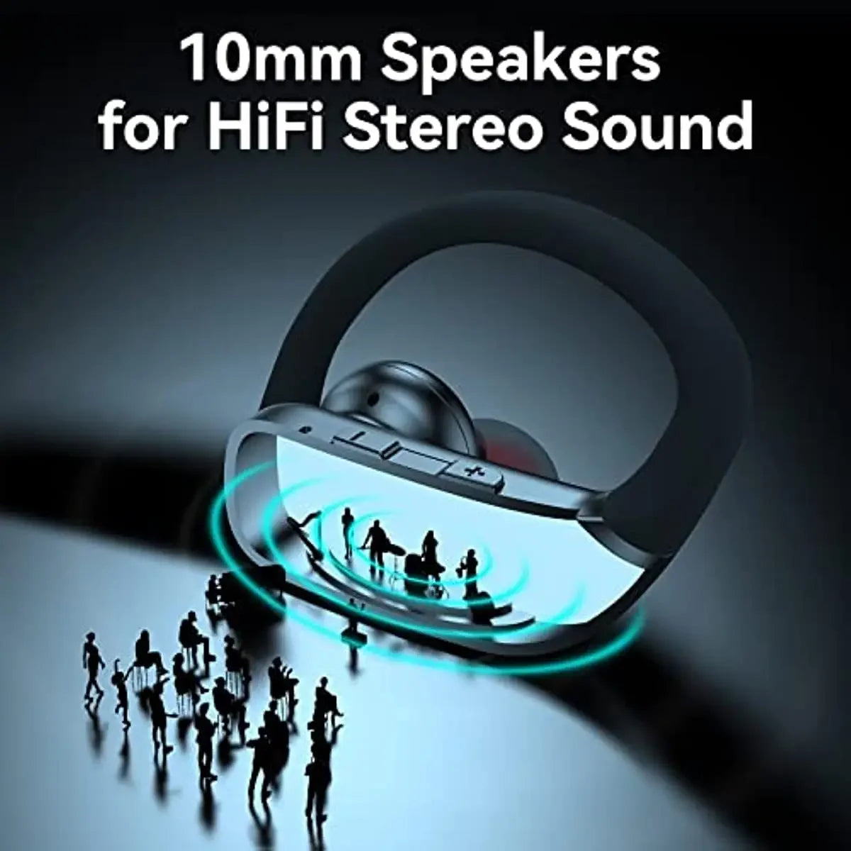 Wireless Earbuds Bluetooth Headphones 48hrs Play Back Sport Earphones
