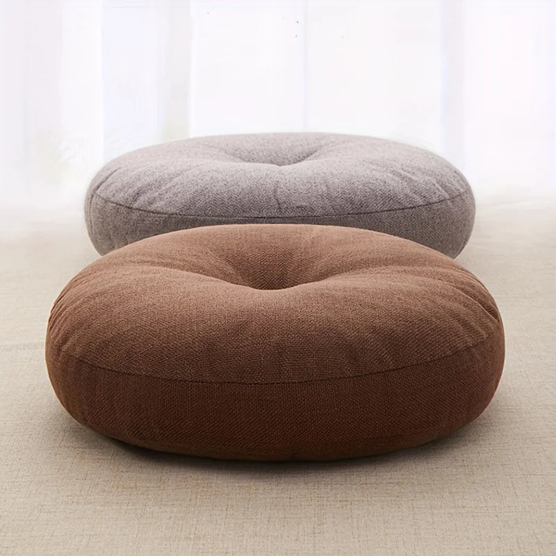 Contemporary Floor Cushion Hand Wash Only No Print Polyester Filling