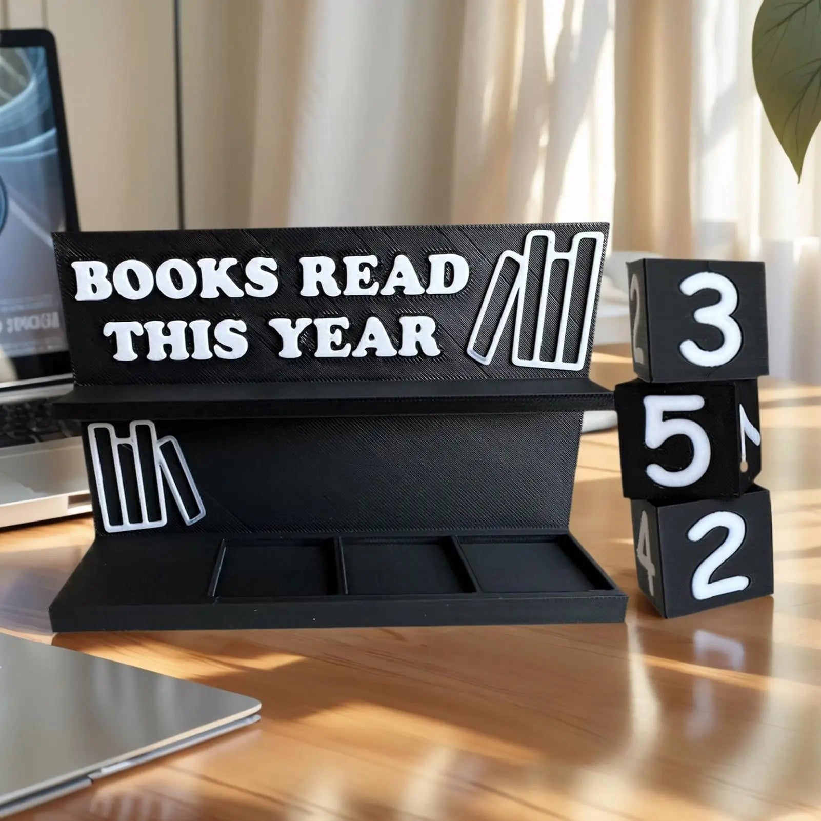 Book Reading Counter Modern Tracking Sign Classroom Library Bedside