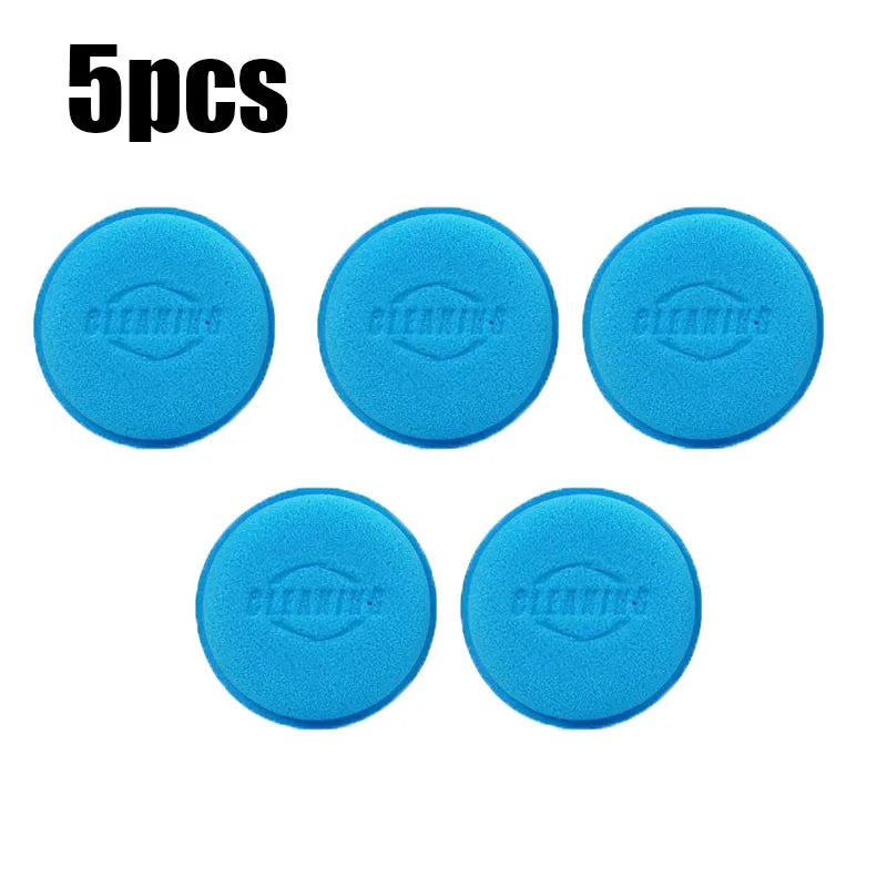 Foam Car Wax Applicator Pads – 5/10-Pack Polishing Sponges