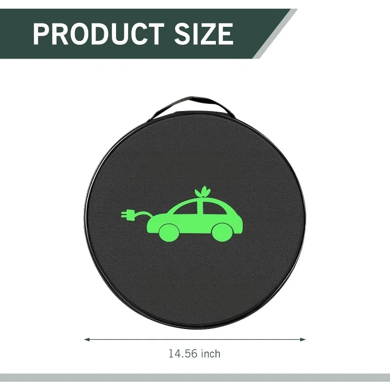 EV Charging Cable Organizer Bag – Waterproof Car Storage