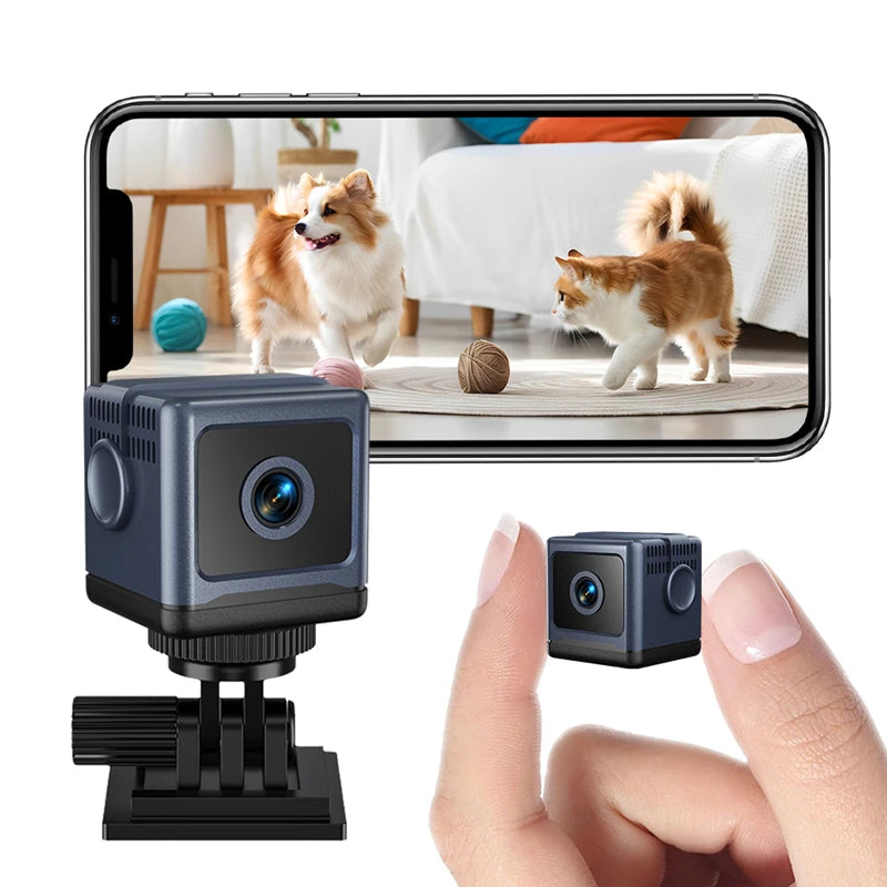 Mini Battery-powered Camera Wireless Connection Monitoring Movement