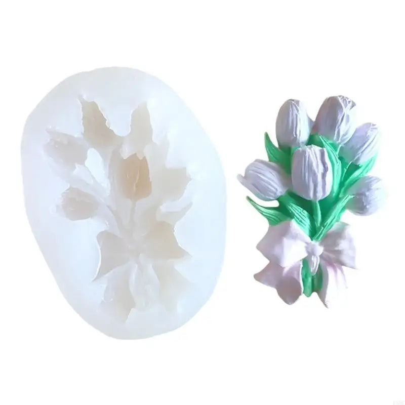 Flower Bouquets Silicone Molds Candle Soap Candy Chocolate Cake