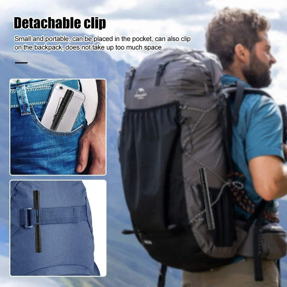 395nm UV Pocket Flashlight – Ultraviolet Inspection Torch
