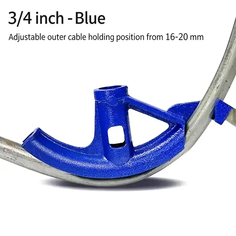JAKEHOE Manual Pipe Bender – Heavy Duty Cast Iron Conduit Tool Manual Pipe Bender Zpaxo A2