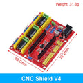 1PCS NANO V3.0 3.0 Controller Terminal Adapter Expansion Board NANO IO Shield Simple Extension Plate For Arduino AVR ATMEGA328P Zpaxo SHIELD V4