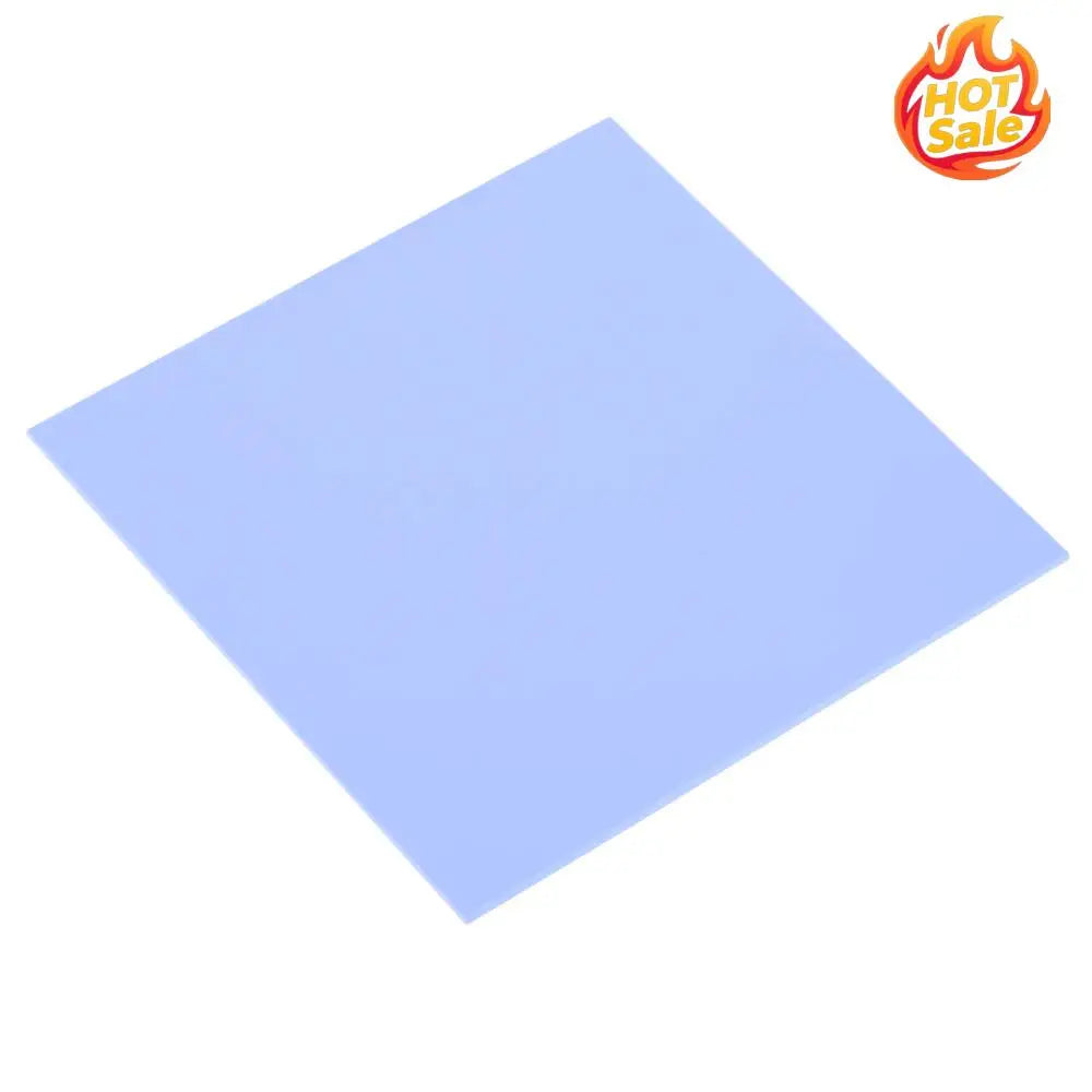100x100mm Silicone Thermal Pad Sheet Computer CPU Graphics Chip Heat Sink Zpaxo