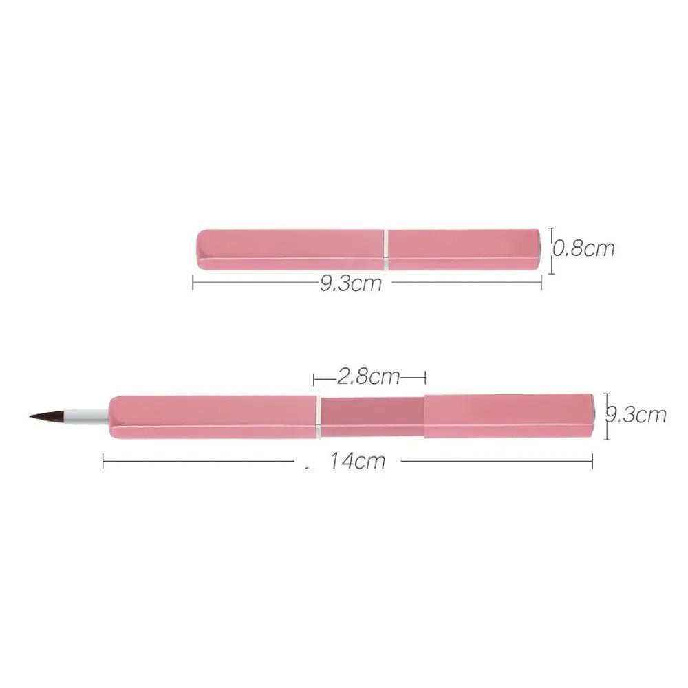 Portable Professional Lip Brush Retractable Durable Lipstick Makeup Zpaxo