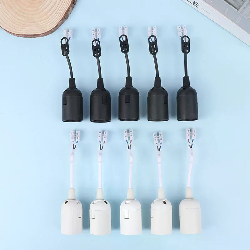E27 Lamp Holder Construction Socket Cable Site Renovation Lighting Zpaxo
